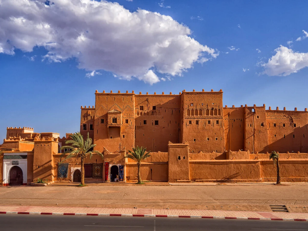 Une image du Kasbah de Taourirt.