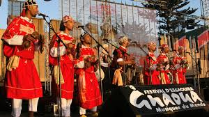 Activités culturelles et tradionnelles marocaine: d'un spectacle de Gnaouas.