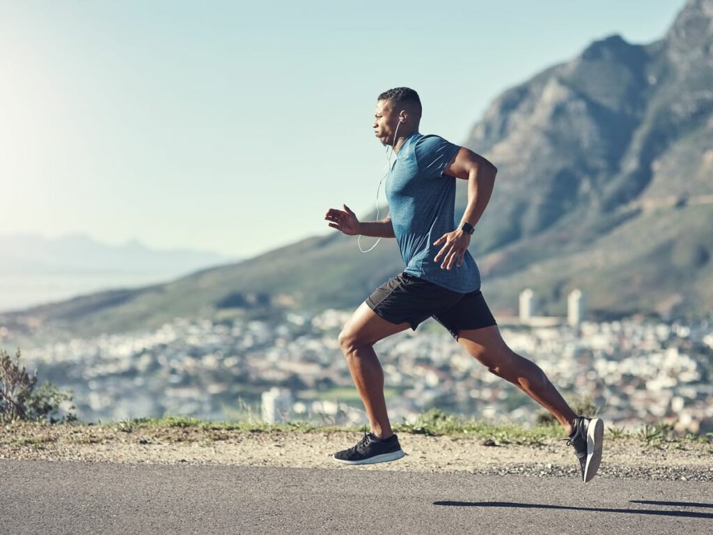 running