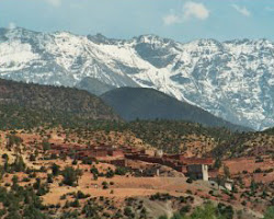 Une image du Massif du Toubkal au Maroc.